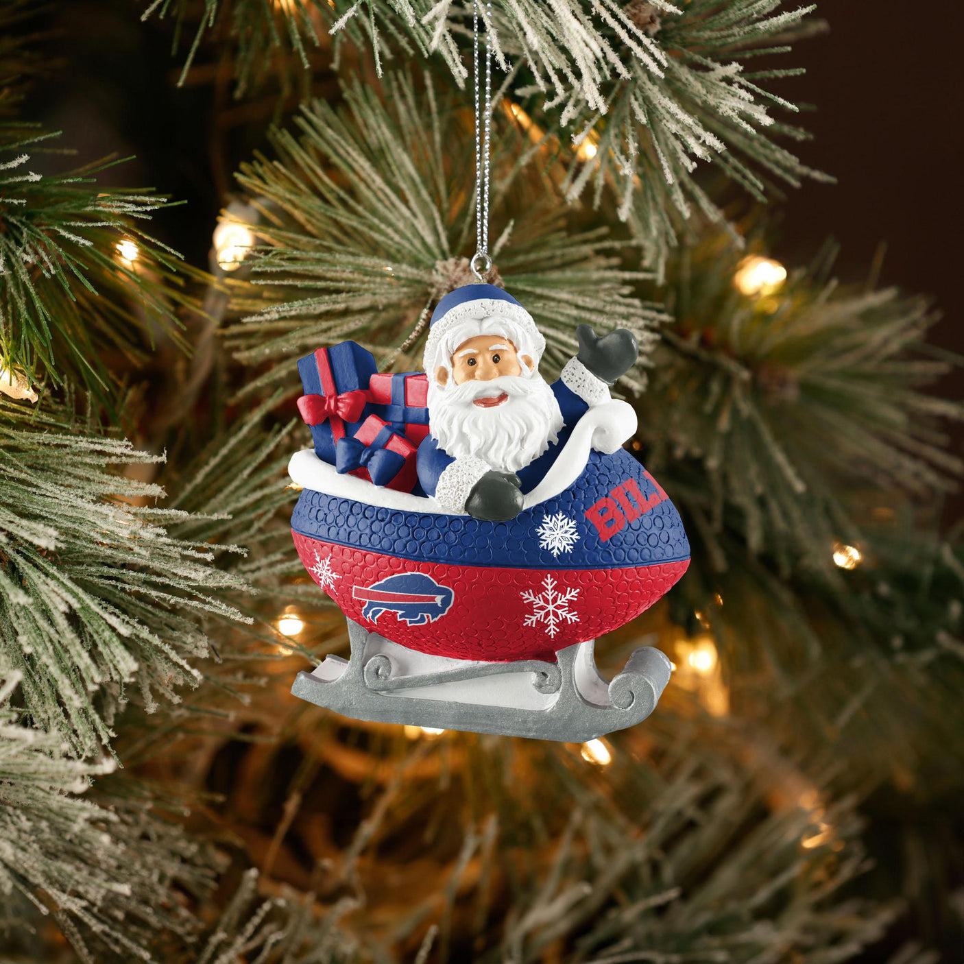 Bills Football Sleigh Ornament