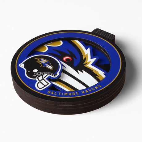 Ravens 3-D Logo Ornament