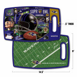 Ravens Retro Cutting Board