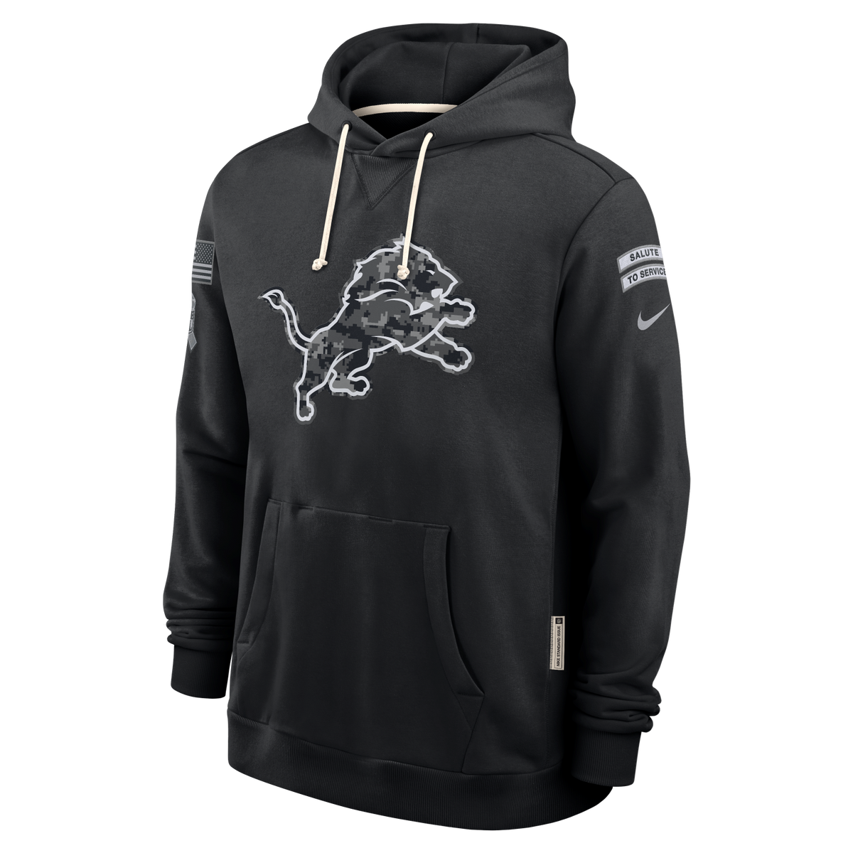 Lions 2026 Nike Men's Salute to Service Hoodie Pro Football Hall of Fame