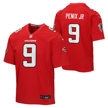 Falcons Michael Penix Jr. 2026 Youth Nike Game Jersey