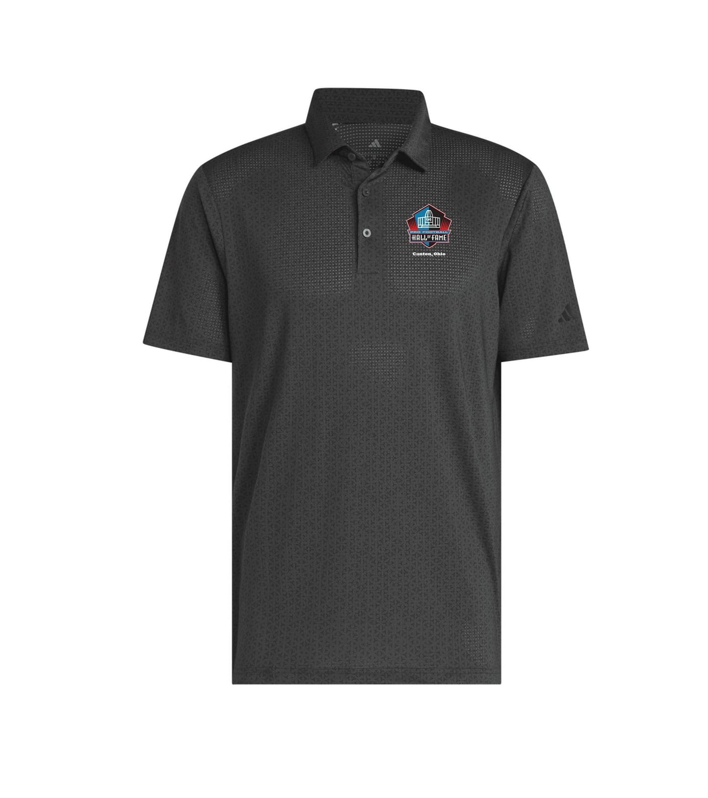 Hall of Fame 2026 Adidas Men's Black Ultimate365 Mesh Tango Print Polo