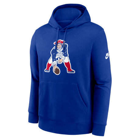 Patriots 2026 Nike Men's Club Logo Hoodie Pro Football Hall of Fame