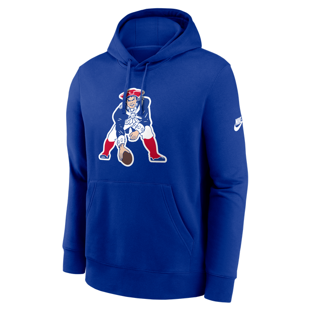 Patriots 2026 Nike Men's Club Logo Hoodie Pro Football Hall of Fame