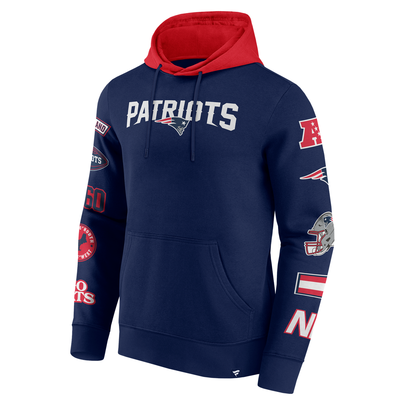 Patriots 2024 Fanatics Men's Patched Out Sweatshirt