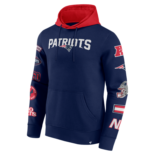 Patriots 2024 Fanatics Men's Patched Out Sweatshirt