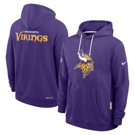 Vikings 2025 Nike Men's Sideline DRI-Fit Hoodie