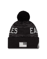 Eagles 2026 New Era Men's Salute to Service Knit Pro Football Hall of Fame