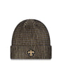 Saints 2026 New Era Men's Sideline Cold Weather Knit Pro Football Hall of Fame