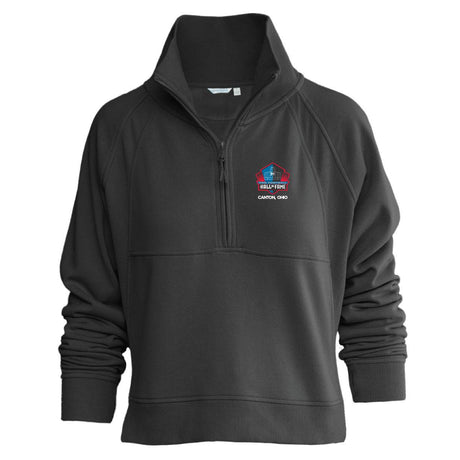 Hall of Fame 2025 Camp David Women's Black 1/4 Zip Hood