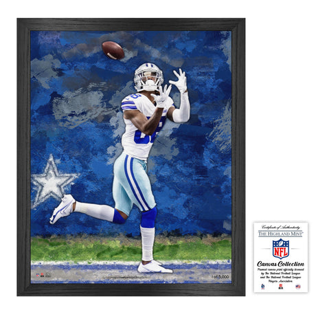 Dallas Cowboys CeeDee Lamb 16x20 Framed Canvas