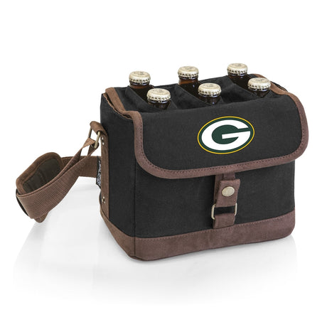 Packers Beer Caddy Cooler Tote with Opener by Picnic Time