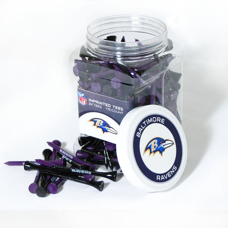 Ravens 175 Count Golf Tee Jar