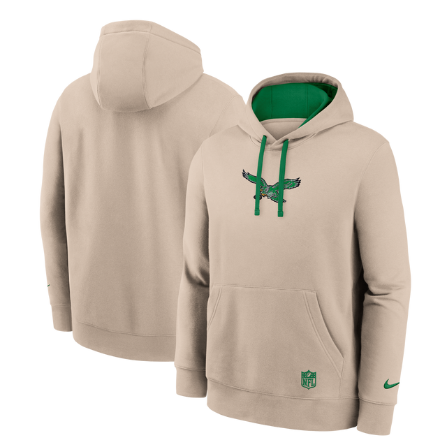 Eagles 2026 Nike Men's Rewind Club Hoodie Pro Football Hall of Fame