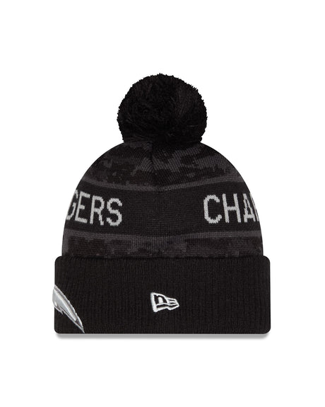 Chargers 2026 New Era Men's Salute to Service Knit Pro Football Hall of Fame