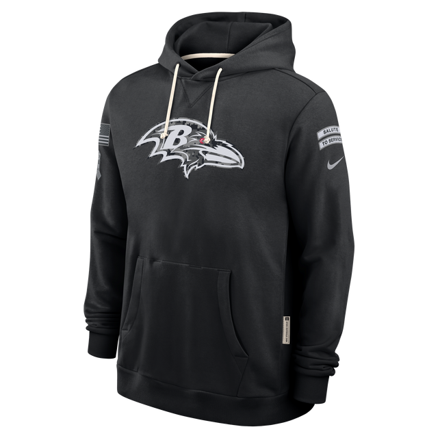 Ravens 2026 Nike Men's Salute to Service Hoodie Pro Football Hall of Fame