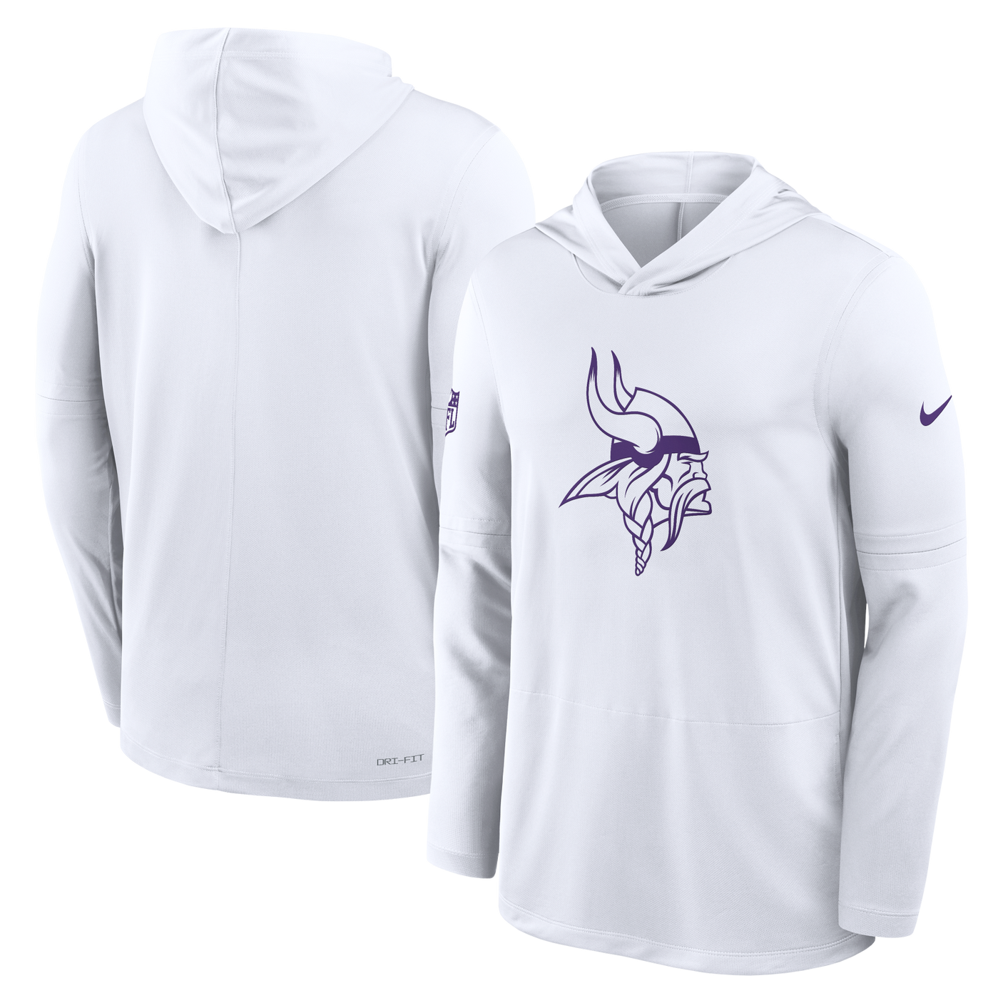 Vikings 2025 Nike Men's Lightweight Hoodie Top Long Sleeve