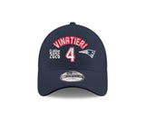 Adam Vinatieri Patriots Class of 2026 New Era GCP 9FORTY Name and Number Hat