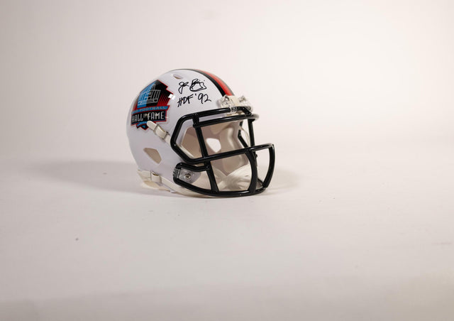 John Riggins Autographed Hall Of Fame Mini Helmet