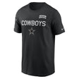 Cowboys 2026 Nike Men's Salute to Service Team Issue T-Shirt Pro Football Hall of Fame