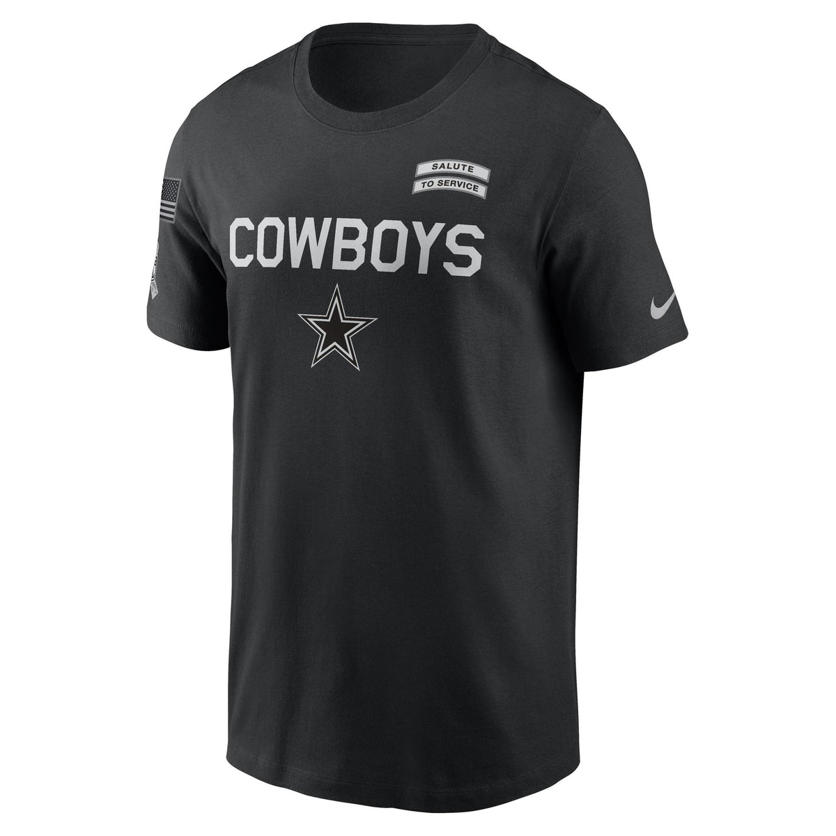 Cowboys 2026 Nike Men's Salute to Service Team Issue T-Shirt Pro Football Hall of Fame