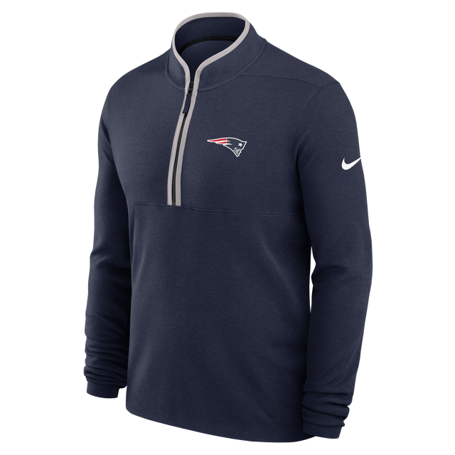Patriots 2026 Nike Men's Victory Half Zip Jacket (10302644715796)