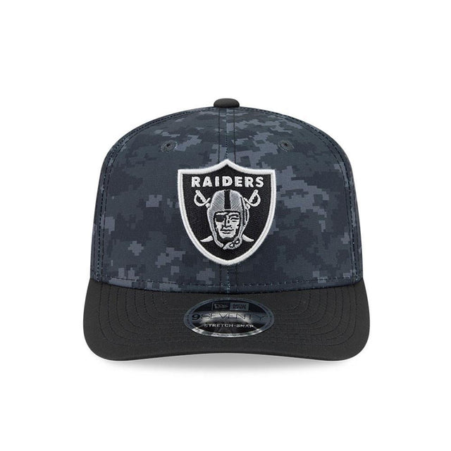 Raiders 2026 New Era Men's 9SEVENTY Salute to Service Hat Pro Football Hall of Fame