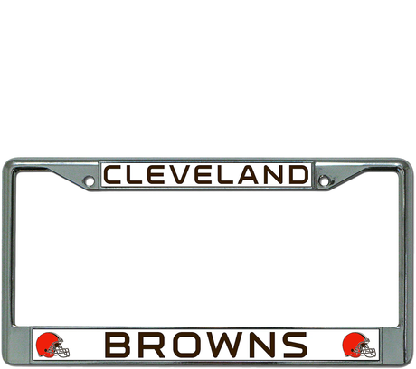 Browns License Plate Frame