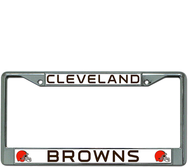 Browns License Plate Frame