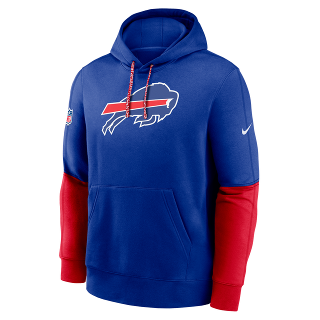 Bills 2024 Nike Men's Sideline Club Sweatshirt