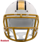 Saints 2025 NFL On-Field Alternate Speed Mini Helmet