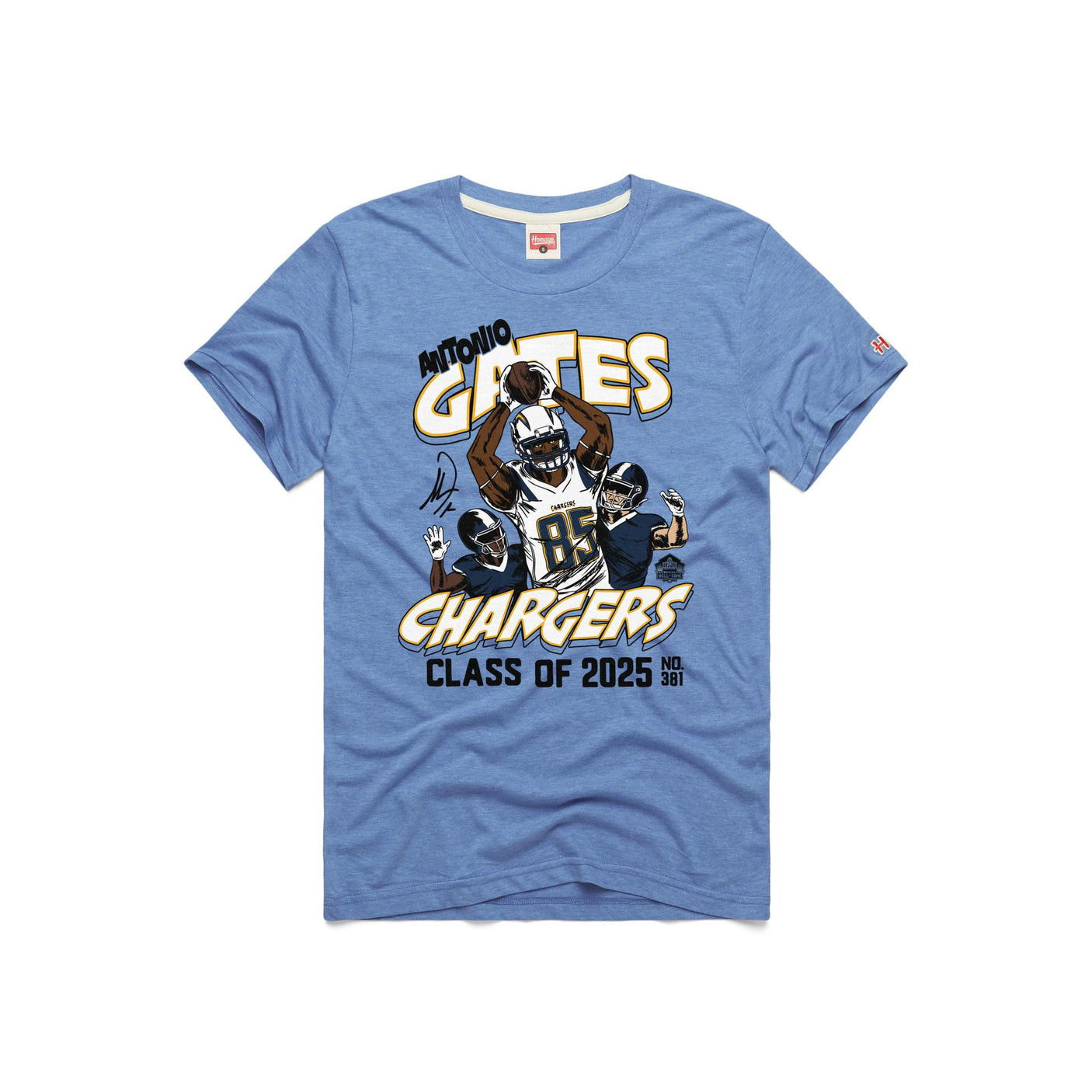 Antonio Gates Class of 2025 Homage T-Shirt