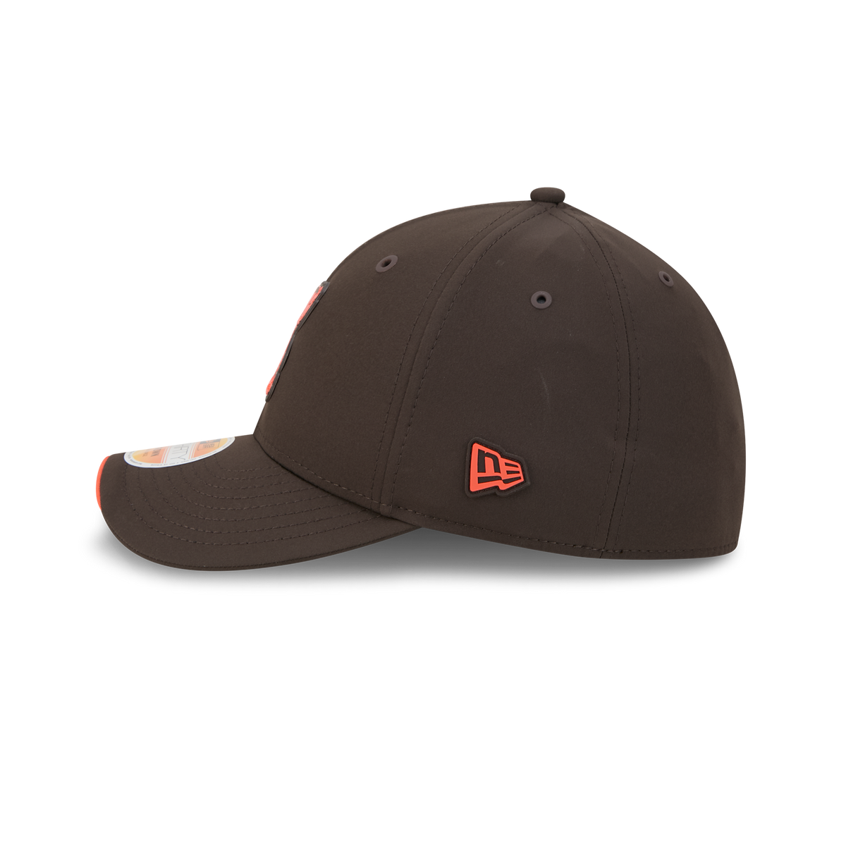 Browns 2026 New Era Men's Alternate 39THIRTY Sideline Hat Pro Football Hall of Fame