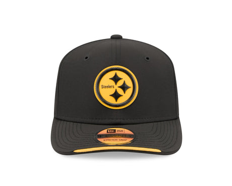 Steelers 2026 New Era Men's 9SEVENTY Stretch Snap Sideline Hat