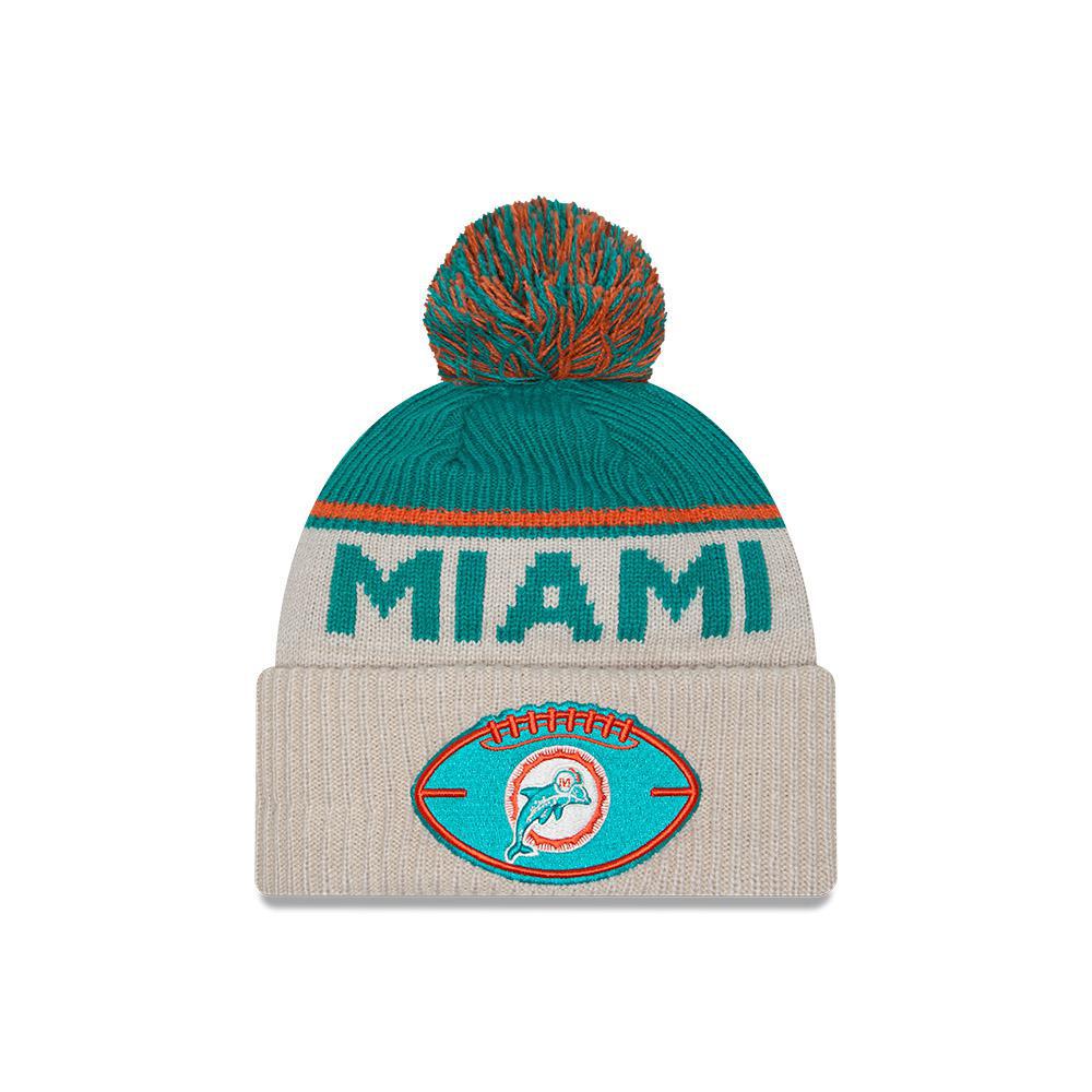 Dolphins 2024 New Era Sideline Historic Knit