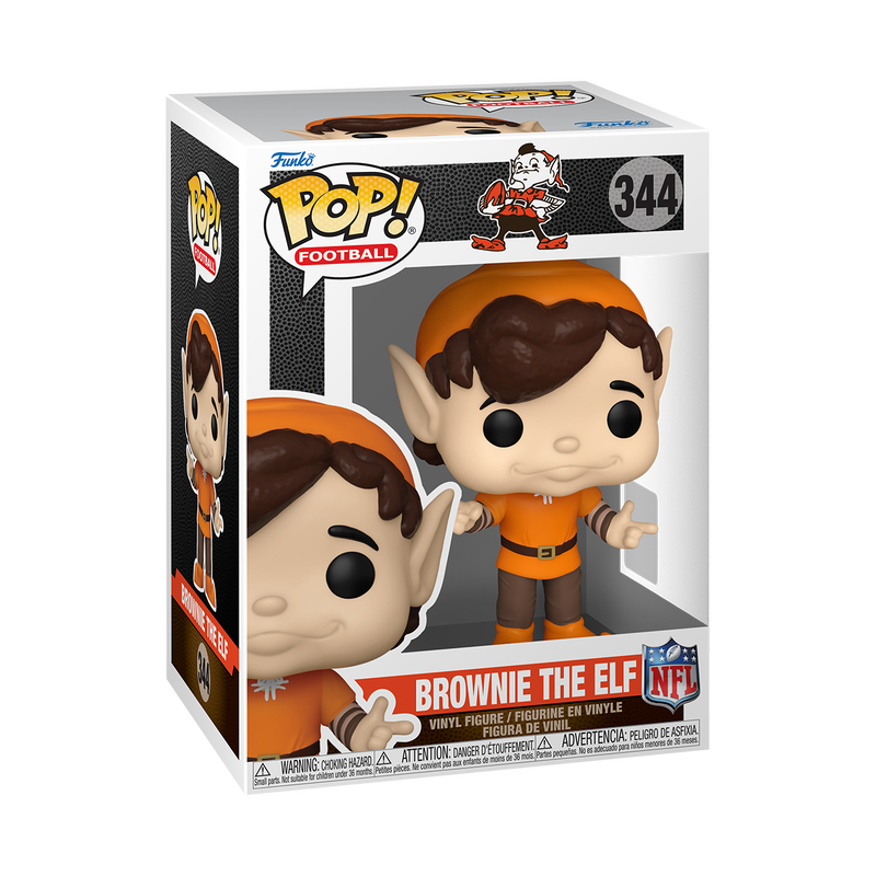 Browns Mascot Brownie the Elf NFL Funko Pop! 344