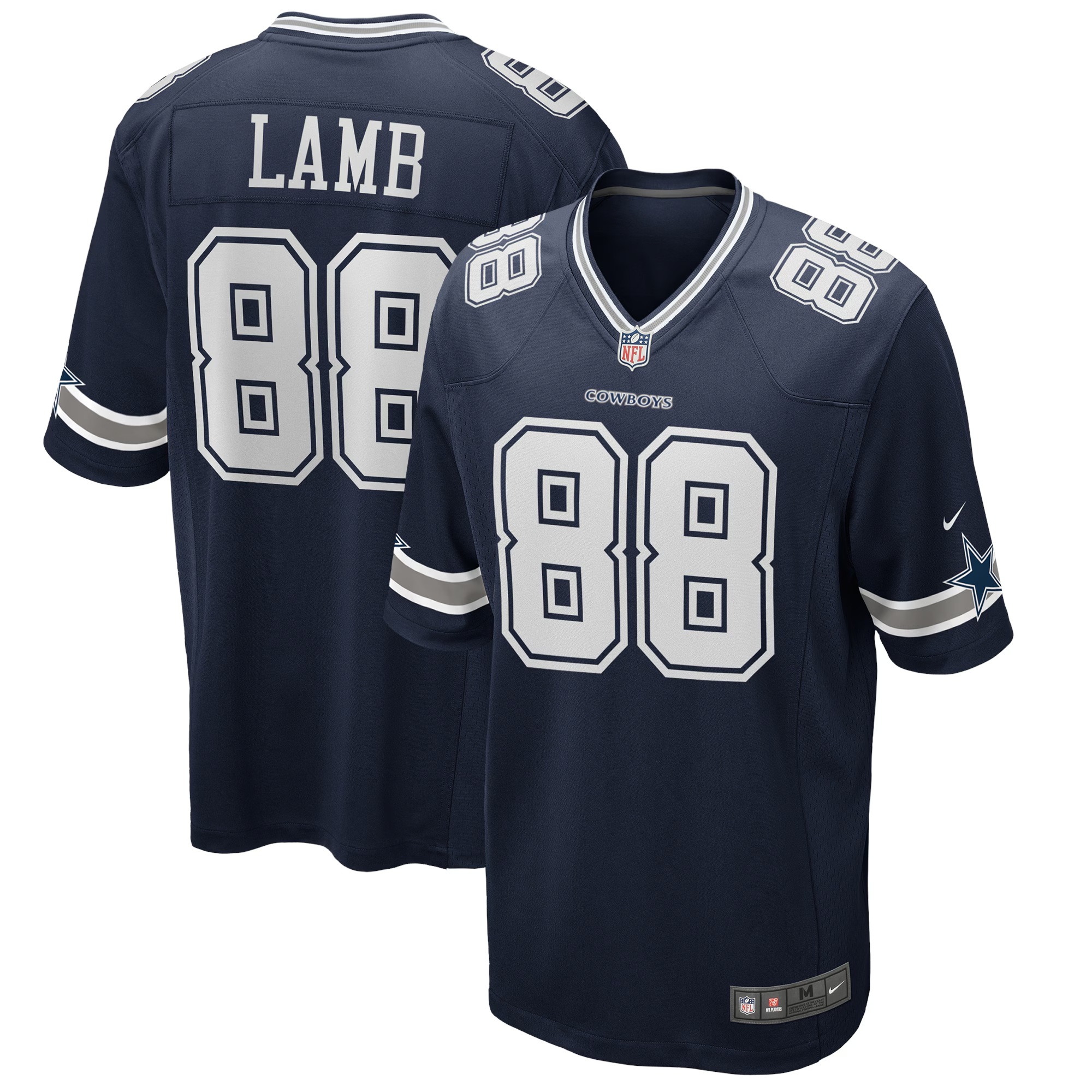 Cowboys CeeDee Lamb Men's Nike Game Jersey – Pro Football Hall of Fame