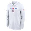 Texans 2026 Nike Men's Rivalries Collection Sideline Dri-FIT Long-Sleeve Hooded Top Pro Football Hall of Fame