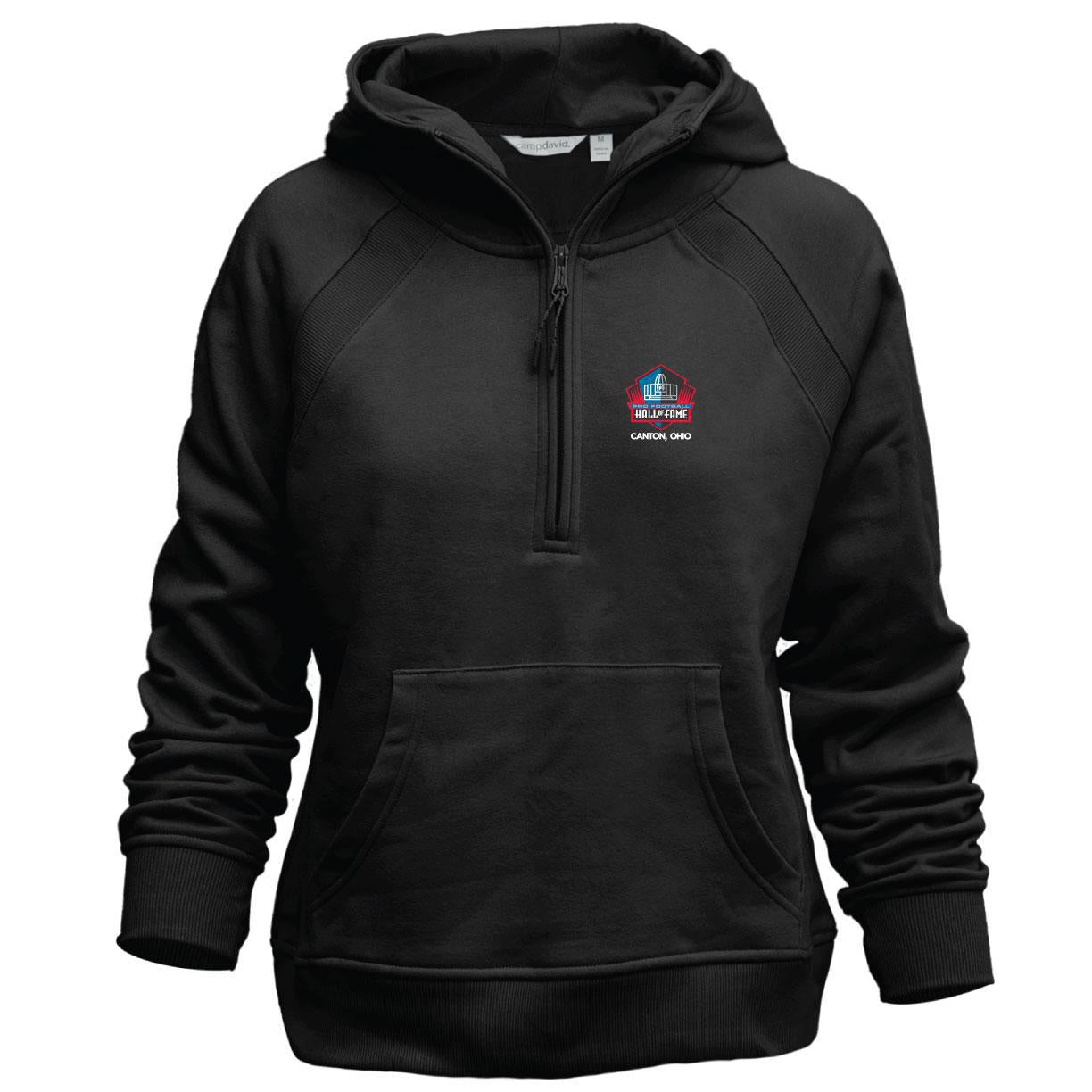 Hall of Fame Women's Camp David Asana Half Zip Pullover Hood – Pro Football  Hall of Fame