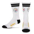 Steelers 2026 White Stripe Sock