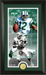 Joe Namath 1985 NFL Hall of Fame Supreme Bronze Coin Photo Mint