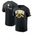 Steelers 2025 Nike Men's Rewind Front and Back Hit T-Shirt