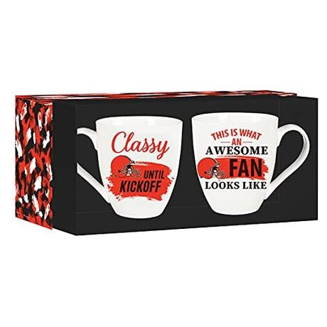 Browns Cup O'Java Boxed Mug Set