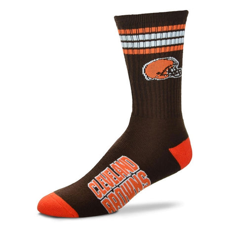 Browns 4 Stripe Deuce Sock