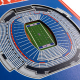 Bills 8" x 32" 3D Stadiumview Banner