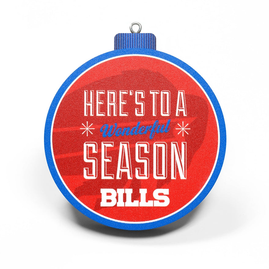 Bills 3-D Logo Ornament