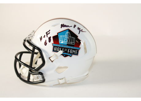 Alan Page Autographed Hall Of Fame Mini Helmet