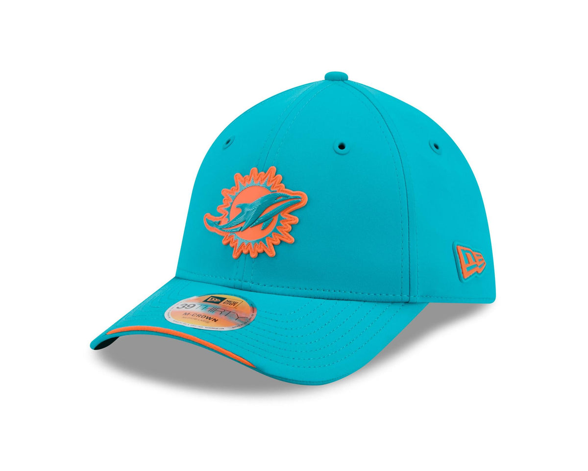 Dolphins 2026 New Era Men's 39THIRTY Sideline Hat Pro Football Hall of Fame