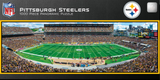 Steelers 1000pc Panoramic Puzzle - 50yd line-DS