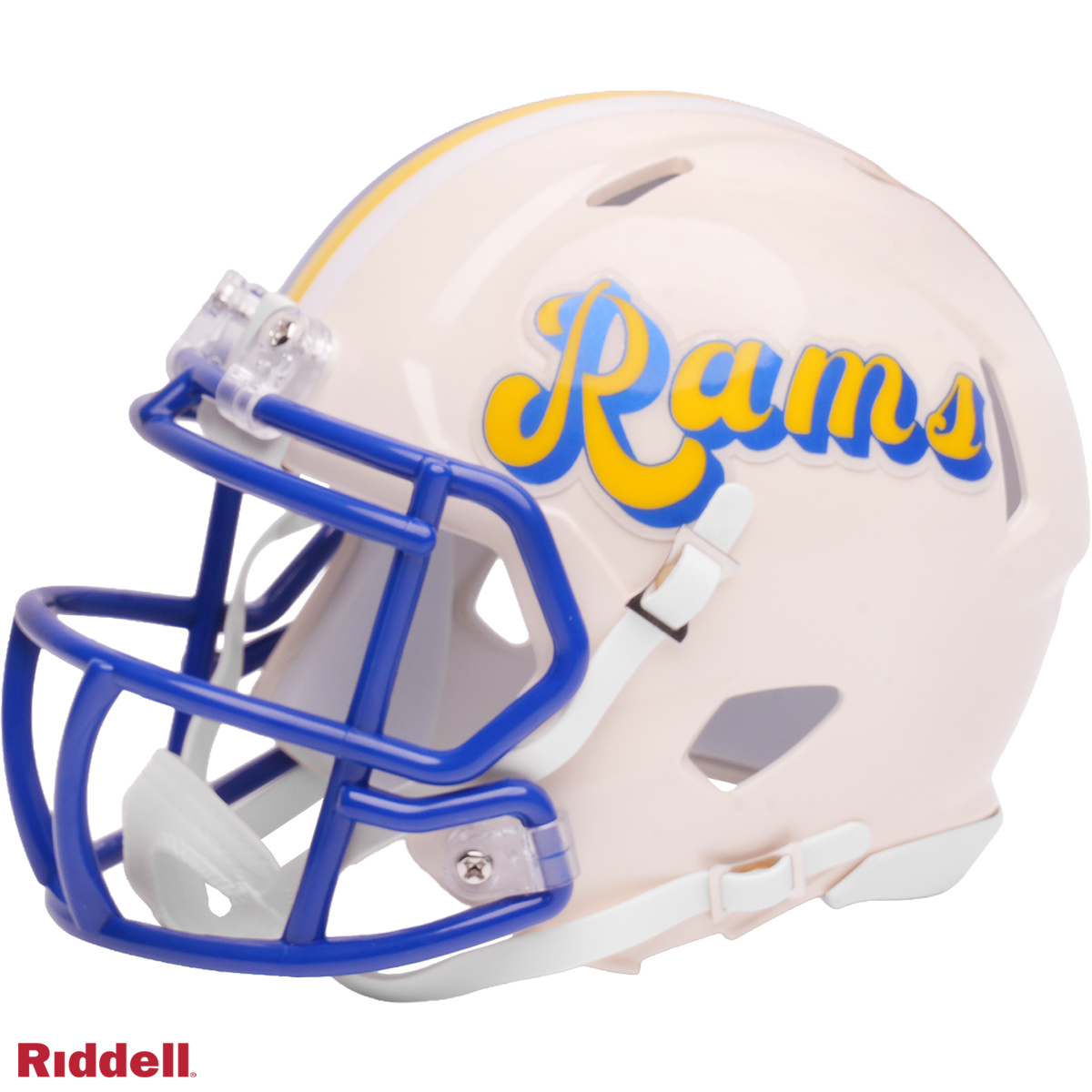 Rams 2026 Retro Mini Speed Helmet